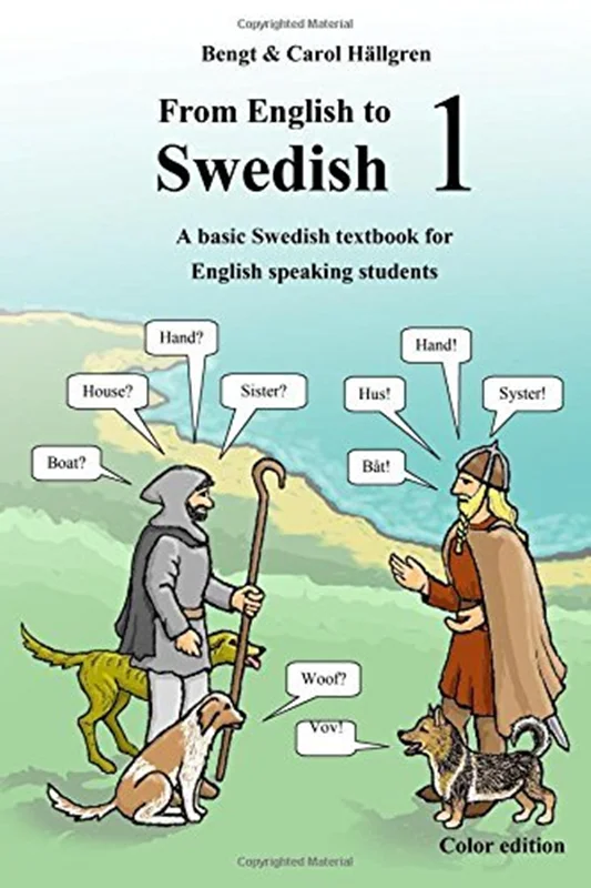 کتاب آموزش سوئدی From English to Swedish 1 A basic Swedish textbook for English speaking students