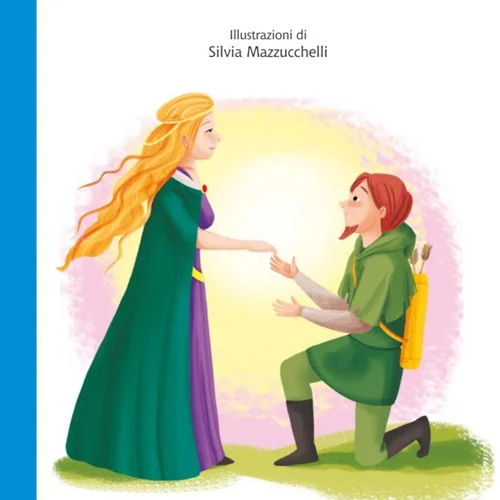 کتاب داستان رابین هود به ایتالیایی Robin Hood