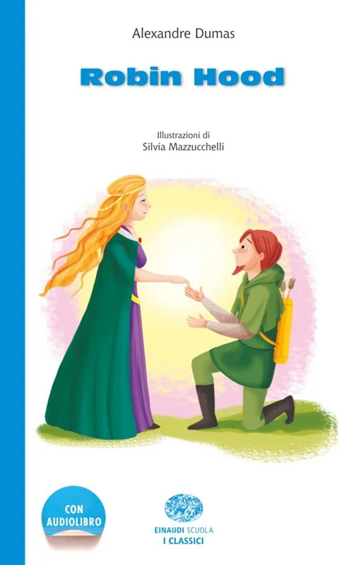 کتاب داستان رابین هود به ایتالیایی Robin Hood
