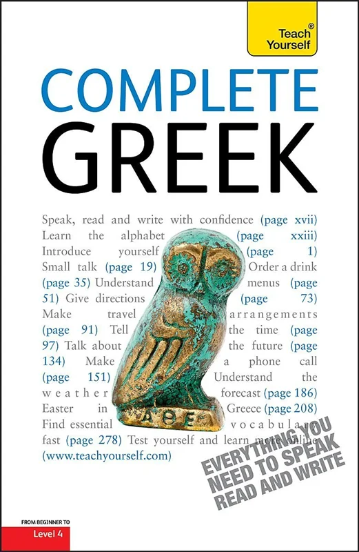 کتاب آموزش یونانی Teach Yourself Complete Greek