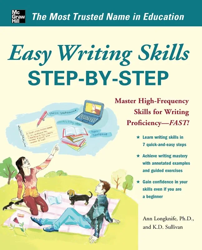 کتاب رایتینگ انگلیسی قدم به قدم Easy Writing Skills Step by Step