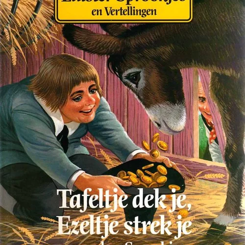 کتاب داستان هلندی تصویری Tafeltje Dekje Ezeltje Strekje