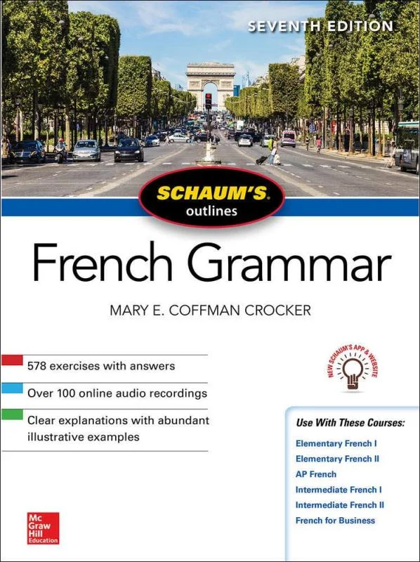 کتاب گرامر فرانسه Schaum's Outline of French Grammar