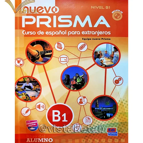 کتاب اسپانیایی پریسما Nuevo Prisma B1