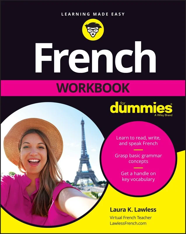 کتاب تمرین گرامر فرانسه French Workbook For Dummies