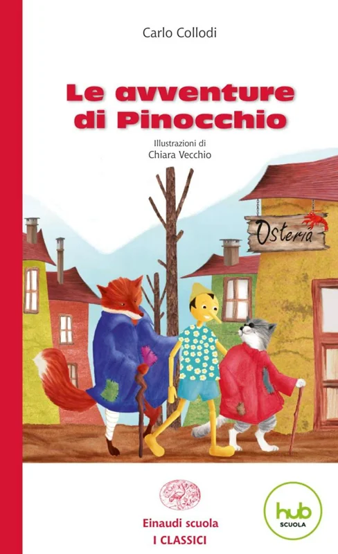 کتاب داستان پینوکیو به ایتالیایی Le avventure di Pinocchio