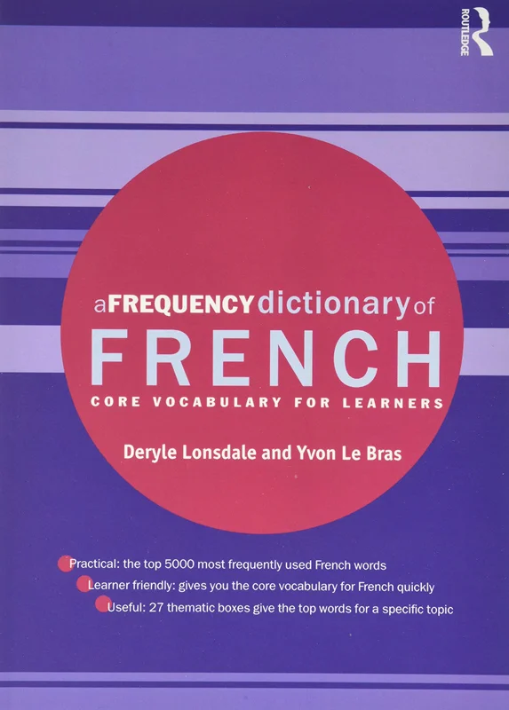 خرید کتاب فرانسه A Frequency Dictionary of French Core Vocabulary for Learners