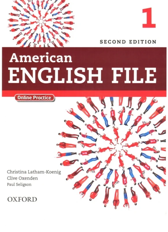 کتاب امریکن انگلیش فایل یک American English File 2nd 1 SB+WB+DVD