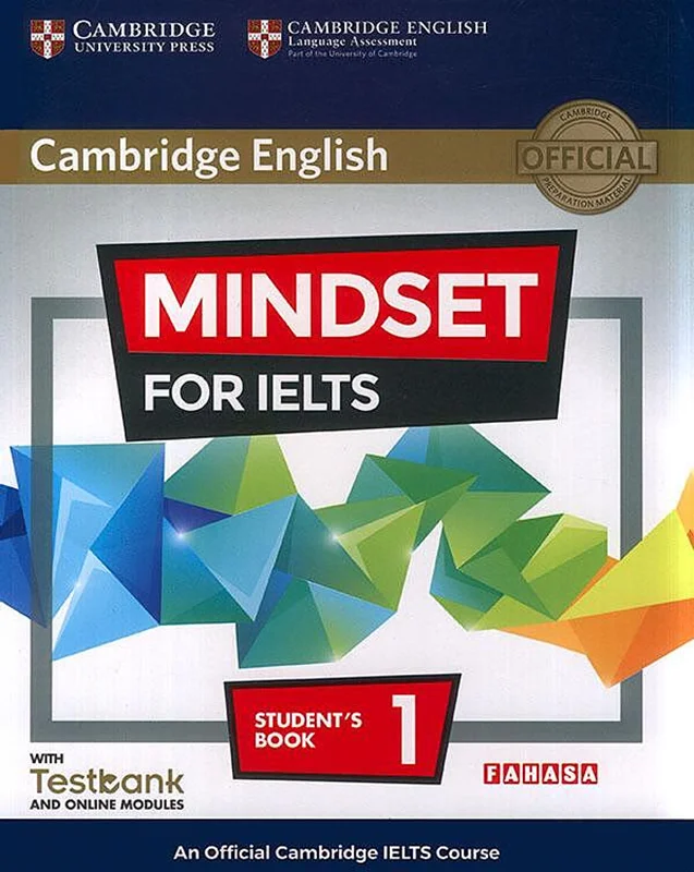 خرید کتاب Cambridge English Mindset For IELTS 1 Student Book+CD