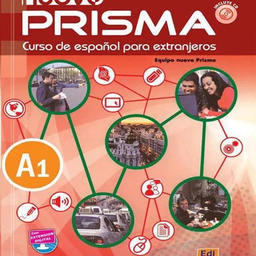 کتاب آموزش اسپانیایی پریسما Nuevo Prisma A1