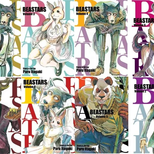 مانگا BEASTARS مانگا جانوران به زبان انگلیسی