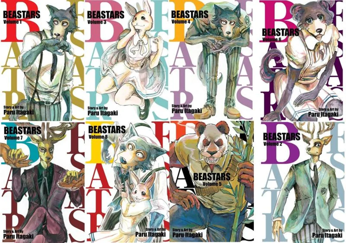 مانگا BEASTARS مانگا جانوران به زبان انگلیسی