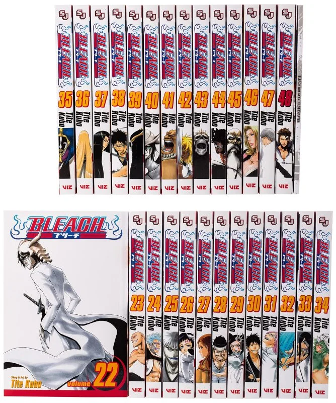 مانگا Bleach مانگای بلیچ به زبان انگلیسی 74 جلدی