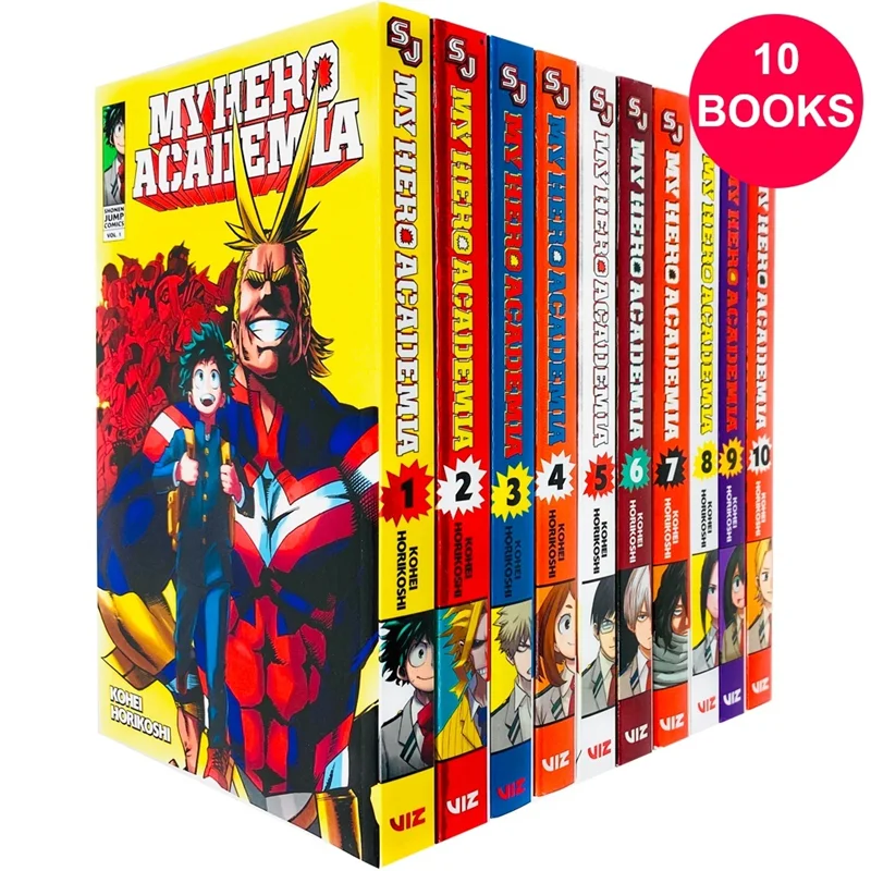 مانگا My Hero Academia مانگای آکادمی قهرمان من به زبان انگلیسی