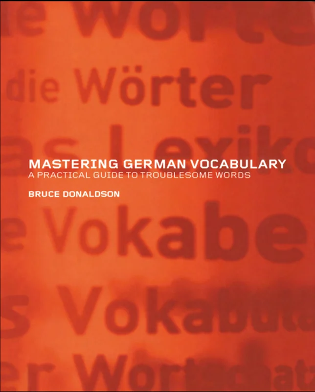 کتاب آلمانی Mastering German Vocabulary A Practical Guide to Troublesome Words