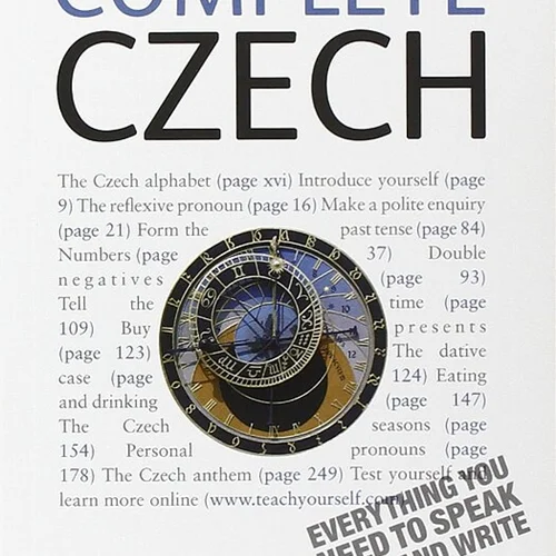 کتاب آموزش زبان چکی Teach Yourself Complete Czech زبان چِک
