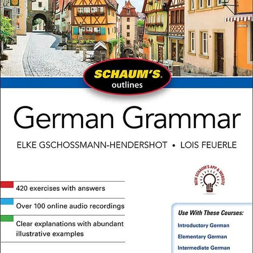 کتاب گرامر آلمانی Schaum's Outline of German Grammar