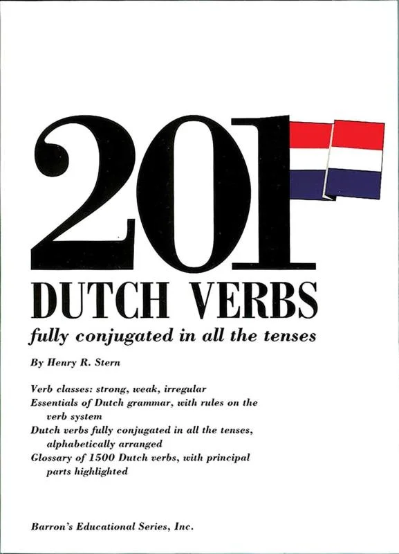 کتاب آموزش افعال هلندی 201Dutch Verbs