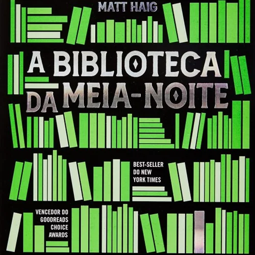رمان کتابخانه نیمه شب به زبان پرتغالی A biblioteca da meia-noite