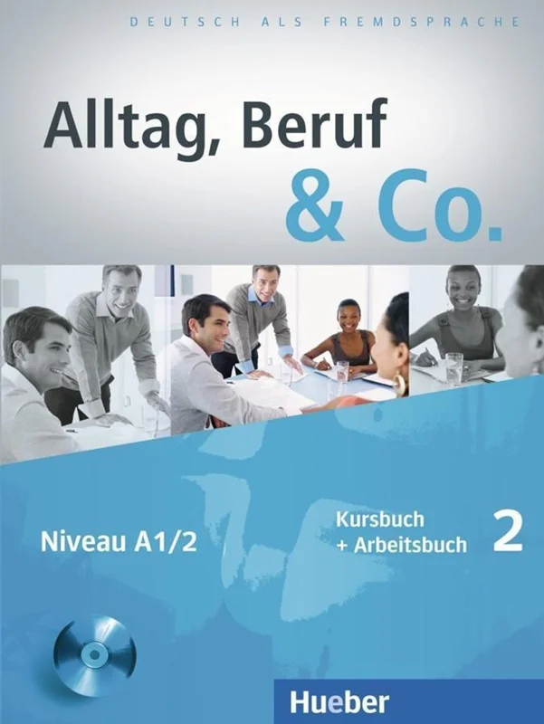 کتاب زبان آلمانی Alltag Beruf & Co 2 Kursbuch + Arbeitsbuch