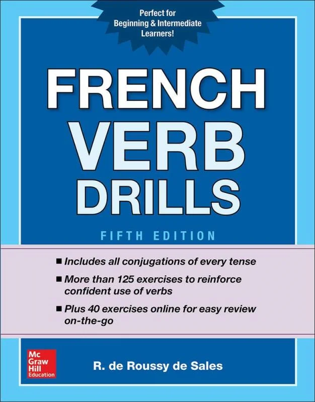 کتاب افعال فرانسه French Verb Drills