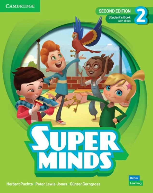 کتاب انگلیسی کودکان Super Minds 2 (2nd) SB+WB+DVD کتاب سوپر مایندز ویرایش دوم