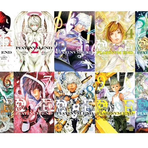 مانگای Platinum End مانگا پلاتینوم اند به زبان انگلیسی 14 جلدی