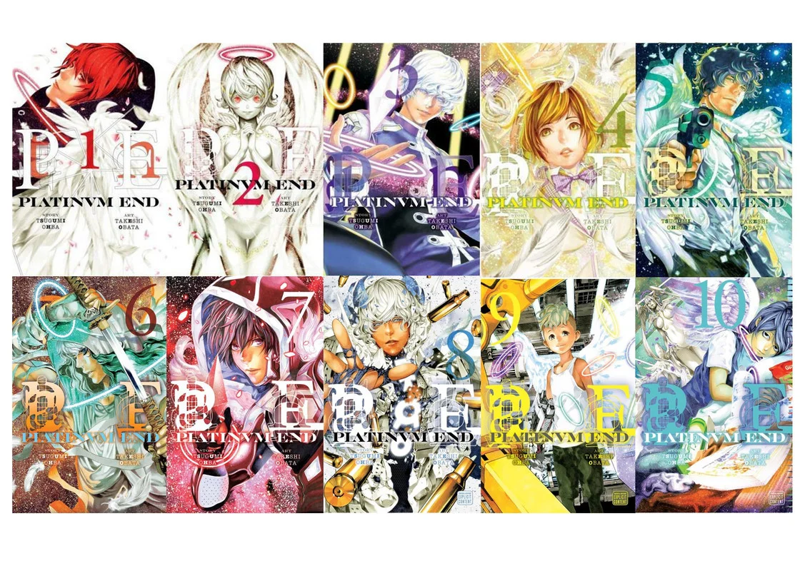 مانگای Platinum End مانگا پلاتینوم اند به زبان انگلیسی 14 جلدی