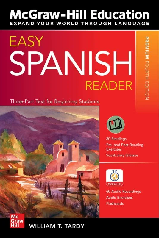 خرید کتاب اسپانیایی Easy Spanish Reader Premium Fourth Edition جدید ترین ورژن 2021